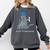 Just Graduated Cat With Graduation Cap And Diploma For Men Women Girls Kids Comfort Colors Sweatshirt Pepper