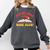 Just One More Book Club Bookish Hippie Comfort Colors Sweatshirt Pepper