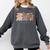 Just One More Chapter Book Lovers Reading Teacher Comfort Colors Sweatshirt Pepper