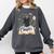 Just One More Chapter Bookish Book Reading Botanical Comfort Colors Sweatshirt Pepper