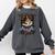 Just One More Chapter Cat Reading Books Coffee Lovers Premium Tri-Blend Comfort Colors Sweatshirt Pepper