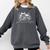 Just One More Chapter Dog German Shepherd Book Lover Comfort Colors Sweatshirt Pepper