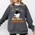 Just One More Chapter Fun Cat Coffee Reading Book Premium Tri-Blend Comfort Colors Sweatshirt Pepper