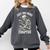Just One More Chapter Reading Skeleton Book Lover Premium Tri-Blend Comfort Colors Sweatshirt Pepper