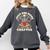 Just One More Chapter Skeleton Reading Book Lover Comfort Colors Sweatshirt Pepper