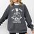 Just One More Chapter Skeleton Reading Bookworm Comfort Colors Sweatshirt Pepper