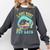 I Just Want To Read Books And Pet Cats Cat Book Lovers Comfort Colors Sweatshirt Pepper