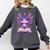 Kawaii Axolotl Cute Axolotls Reading Book Comfort Colors Sweatshirt Pepper