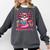 Kawaii Axolotl Readsolotl Book Lover Reading Bookworm Girls Comfort Colors Sweatshirt Pepper