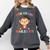 Kids 8th Grade Nailed It Monkey Graduation Comfort Colors Sweatshirt Pepper