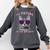 Kids Cool Future Is Bright Kids Graduation Or Birthday Comfort Colors Sweatshirt Pepper