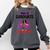 Kids Pre K Graduation Flossing Girl Nailed It Graduate Girls Comfort Colors Sweatshirt Pepper