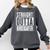 Kindergarten Graduation- Straight Outta Kindergarten Comfort Colors Sweatshirt Pepper