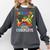Kindergarten Level Complete Last Day Of School Graduation Comfort Colors Sweatshirt Pepper