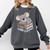 Koala Reading Book Pajama Sleep Comfort Colors Sweatshirt Pepper