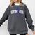 My Last First Day Senior 2023 Back To School Graduation 2023 Comfort Colors Sweatshirt Pepper