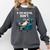 Lazy Raccoon Sarcastic Introvert Humor Japanese Animal Comfort Colors Sweatshirt Pepper