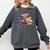 Let The Adventures Begin Book Lovers Magical Whimsical Art Comfort Colors Sweatshirt Pepper