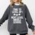 Level Up Middle School 5th Grade Graduation Party Comfort Colors Sweatshirt Pepper