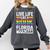LGBTQ Quote Live Life Like A Banned Rainbow Book Comfort Colors Sweatshirt Pepper