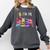 Librarian I'm Okay Book Reader Library Book Comfort Colors Sweatshirt Pepper