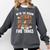 Librarian Reading Books Lover Library Comfort Colors Sweatshirt Pepper