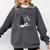 Life Better With 2 Cats Books Kitten Kitty Women Girls Kids Comfort Colors Sweatshirt Pepper