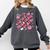 Lil Miss Third 3rd Grade Grad Graduation Last Day Girls Kid Comfort Colors Sweatshirt Pepper