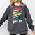 Get Lit With Books Comfort Colors Sweatshirt Pepper