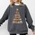 Literary Book Tree Bookish Shelf Art For Avid Readers Comfort Colors Sweatshirt Pepper