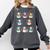 Literary Winter Reading Snowmen Cozy Book Lover Pattern Comfort Colors Sweatshirt Pepper Literary Winter Reading Snowmen Cozy Book Lover Pattern Comfort Colors Sweatshirt Pepper