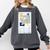 Little Miss Muffet Reading a Picture Book Comfort Colors Sweatshirt Pepper Little Miss Muffet Reading a Picture Book Comfort Colors Sweatshirt Pepper