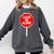 Loner Antisocial Introvert Stop Sign Says Leave Me Alone Comfort Colors Sweatshirt Pepper