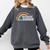Take A Look It's In A Book Retro Reading Book Lover Comfort Colors Sweatshirt Pepper