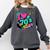 I Love The 70s Retro Cassette Roller Vinyl Disco Nostalgia Comfort Colors Sweatshirt Pepper