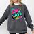 I Love The 70s Retro Cassette Roller Vinyl Disco Nostalgia Premium Tri-Blend Comfort Colors Sweatshirt Pepper
