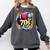 I Love The 70s Retro Cassette Roller Vinyl Nostalgia Vibes Premium Tri-Blend Comfort Colors Sweatshirt Pepper