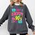 I Love The 90'S 90s Nostalgia Premium Tri-Blend Comfort Colors Sweatshirt Pepper