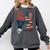 Love Coast Guard Mom Proud Coast Guard Graduation Mom Comfort Colors Sweatshirt Pepper