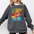 Lucha Libre Comic Book Mexican Wrestling Cartoon Wrestler Comfort Colors Sweatshirt Pepper