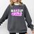 Makeup Artist Beauty Cosmetologist Graduation T-Shirt Comfort Colors Sweatshirt Pepper