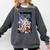 Marvel Universe Classic Dazzler Light Power Comic Book Cover Comfort Colors Sweatshirt Pepper