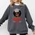 Master Degree Graduation Gifts Black Girl Comfort Colors Sweatshirt Pepper
