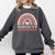 MASTER OF EDUCATION ROCK Master Graduation Comfort Colors Sweatshirt Pepper