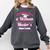 Master University Degree Master Graduation Party Girl Comfort Colors Sweatshirt Pepper