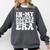 In My Master's Degree Era Graduation Master Degree Comfort Colors Sweatshirt Pepper