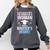 Masters Degree Graduation Art For Women Girls Masters Degree Comfort Colors Sweatshirt Pepper