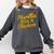 Masters Degree Graduation For Mom Wife Social Work MBA Comfort Colors Sweatshirt Pepper