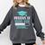 Masters Of Social Work Loading MSW Graduation Future Social Comfort Colors Sweatshirt Pepper