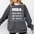 MBA Graduation Comfort Colors Sweatshirt Pepper